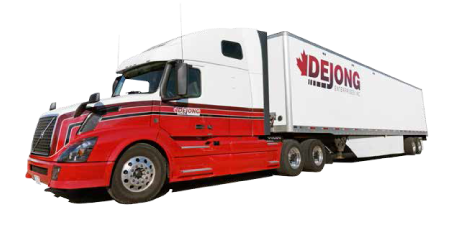 dejong transport truck
