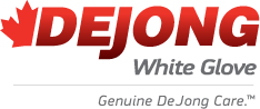 De Jong White Glove. Genuine De Jong Care